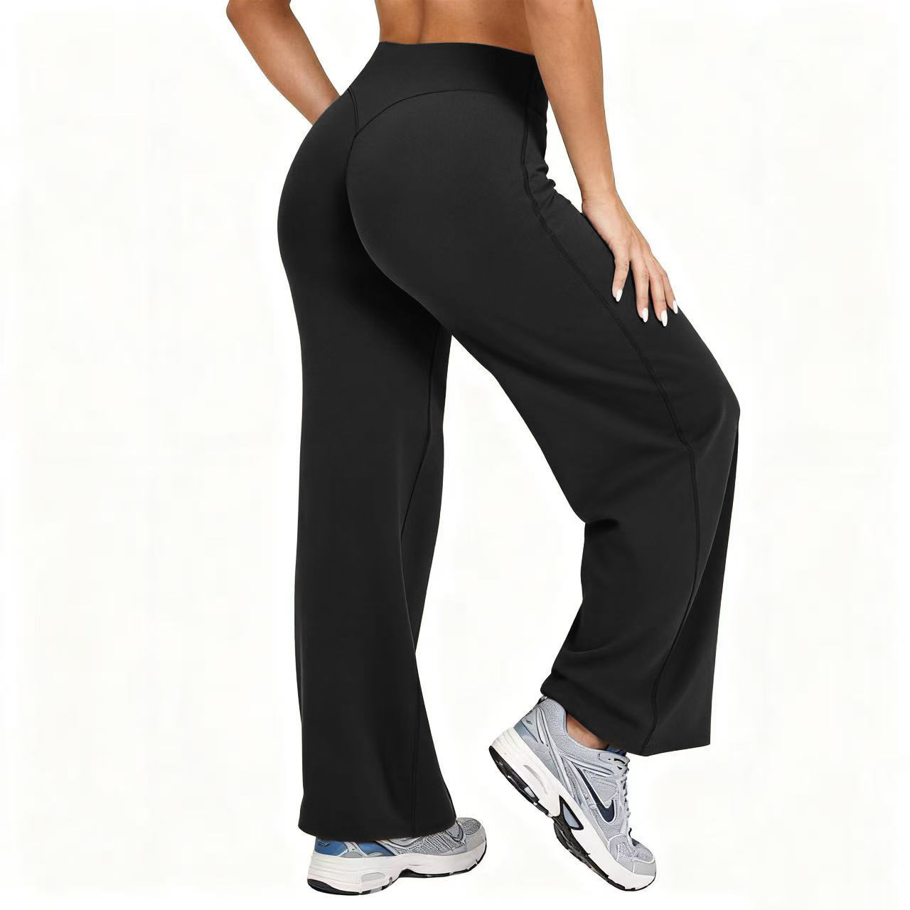 Pilates & Yoga Unleashed International Academy - Women Plus Size Yoga Wide-leg Pants