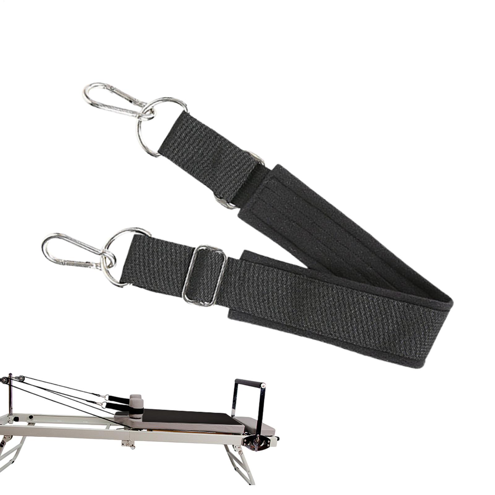 Pilates & Yoga Unleashed International Academy - Reformer Footstrap Double-Loop Thickened Non-Slip Adjustable