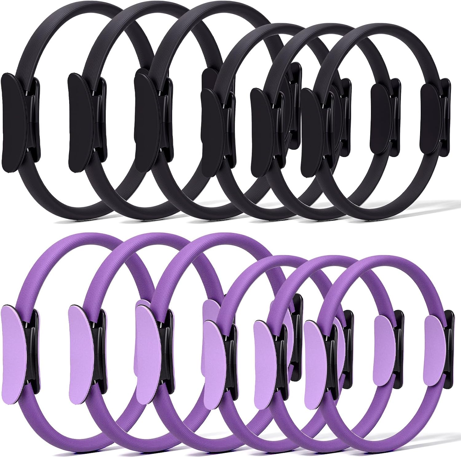 12 Pcs Pilates Ring Set Dual S - Pilates Ring Magic recension och pris
