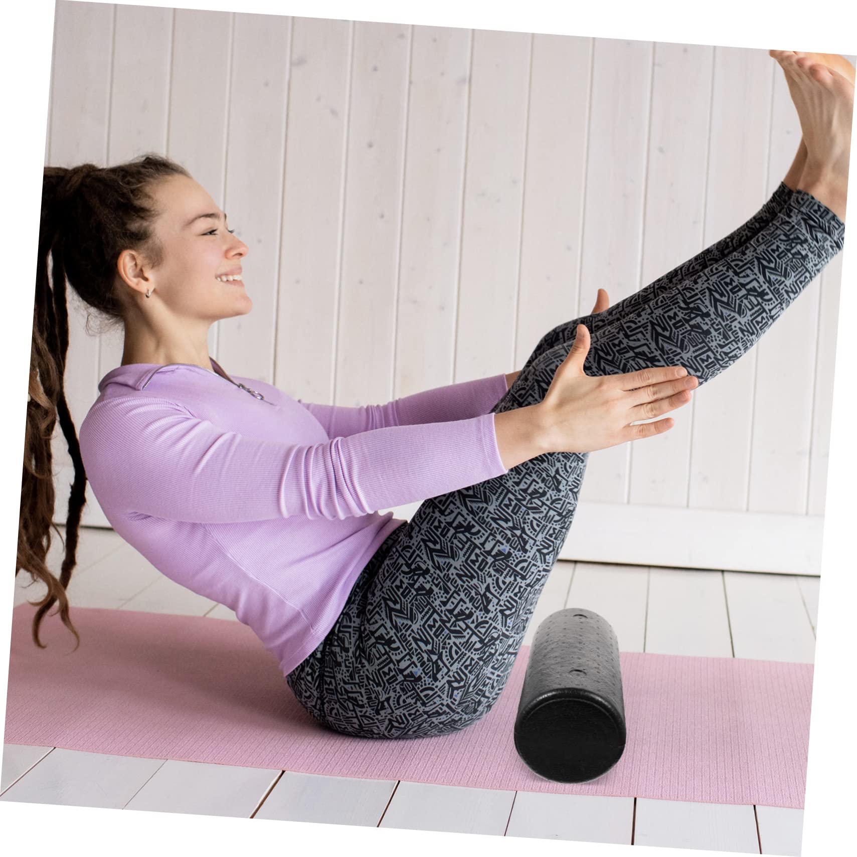 EPP Yoga Foam Roller Fitness P - Pilates Yoga Exercises recension och pris