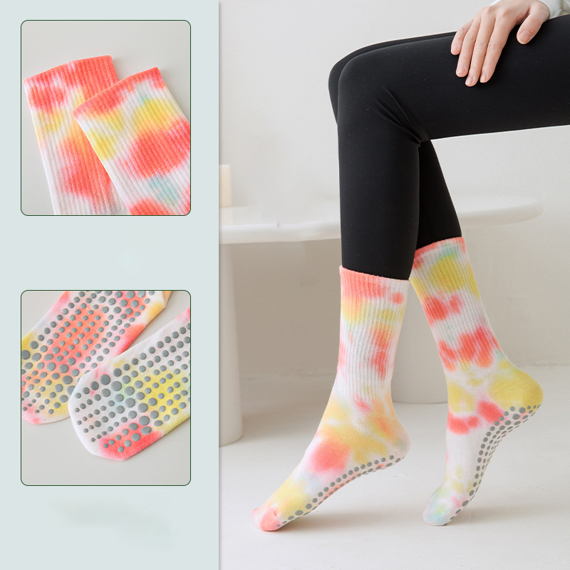 3 Pairs Gradient Yoga Socks fo - Pilates Yoga Hose recension och pris