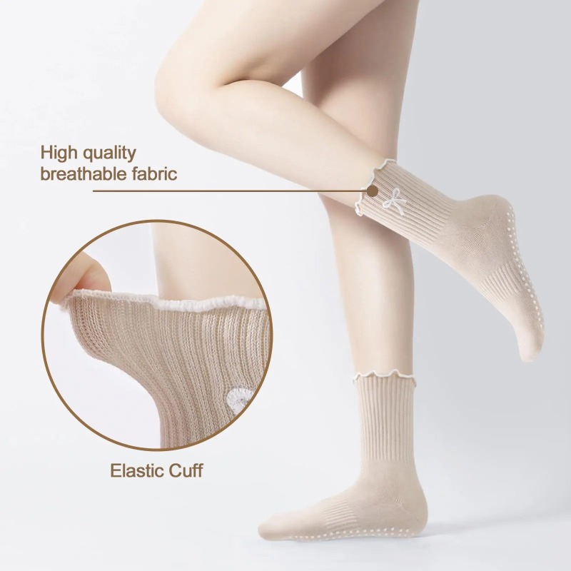 Professional Yoga Socks, Cotto - Pilates & Yoga Unleashed International Academy recension och pris