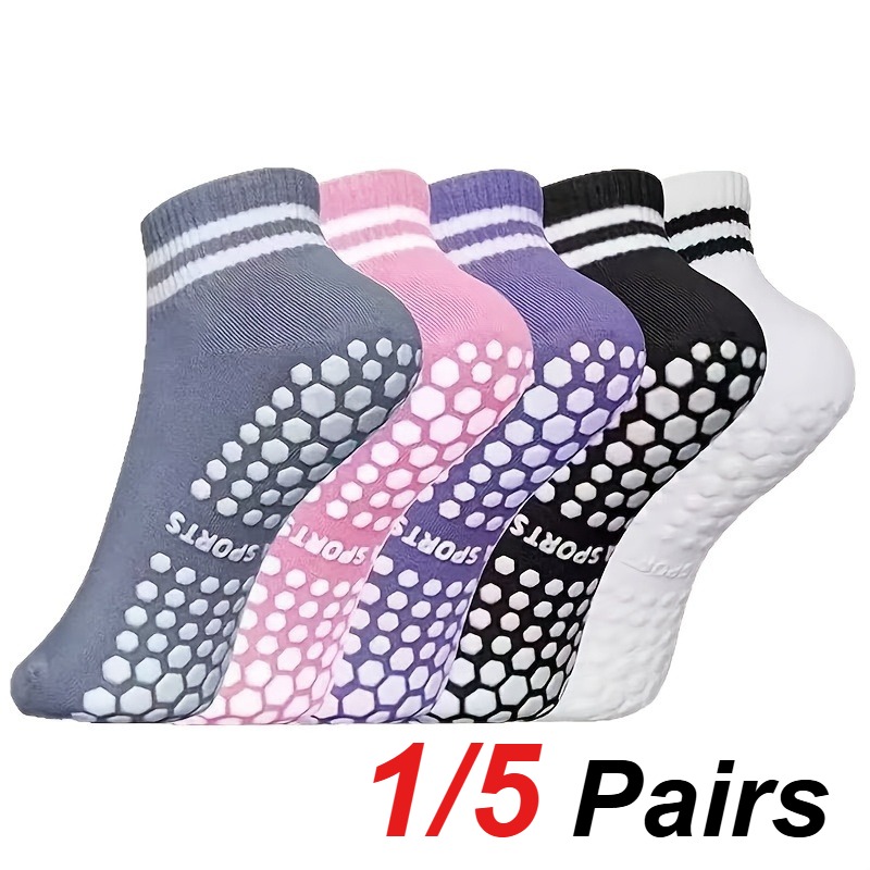 1/5 Pair Women's Silicone Anti - Pilates & Yoga Unleashed International Academy recension och pris