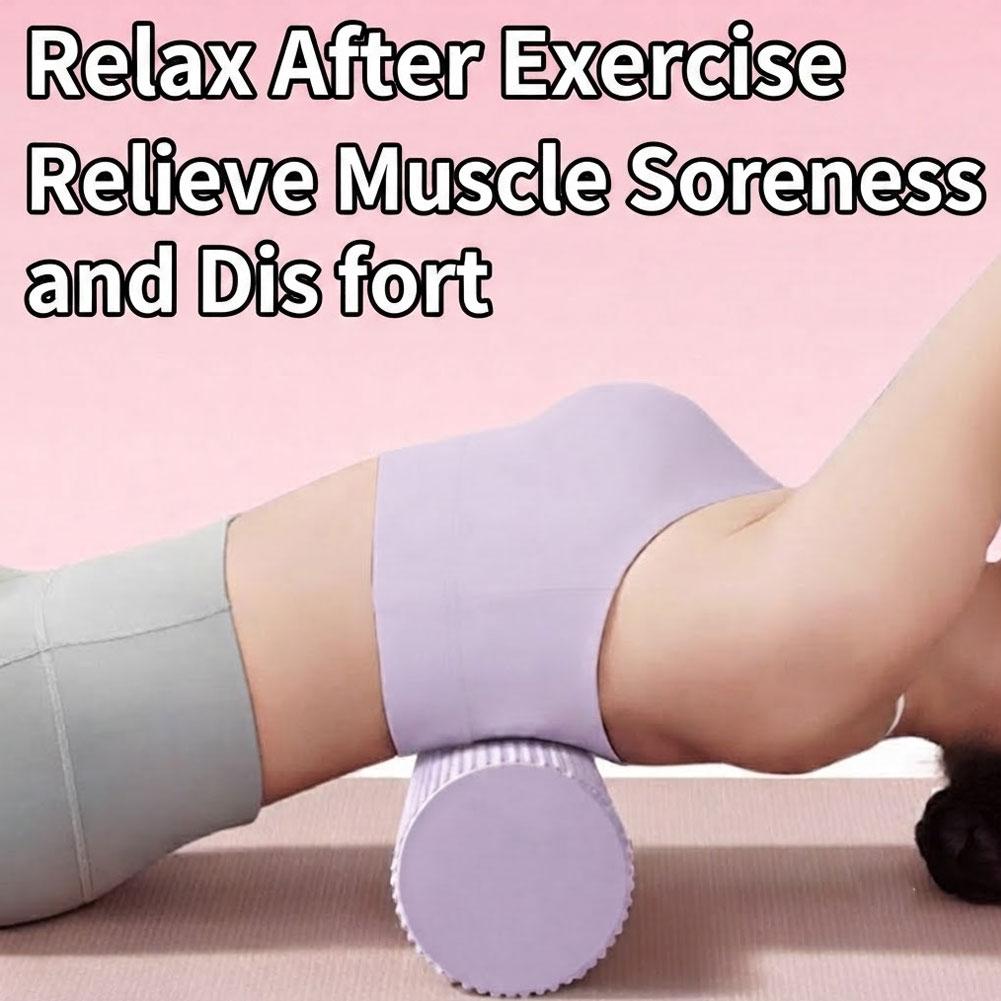 Yoga Foam Roller EVA High Dens - Pilates Yoga Exercises recension och pris