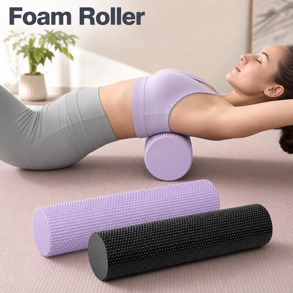 Yoga Foam Roller EVA High Dens - Pilates Yoga Exercises recension och pris