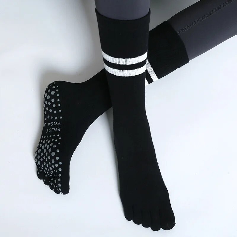 Women Breathable Yoga Socks Mi - Pilates Yoga Hose recension och pris
