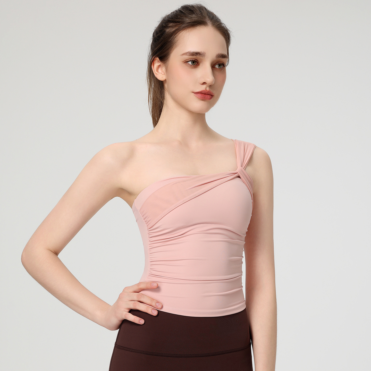 Women's Sexy Sloping Shoulder  - Pilates Yoga Hose recension och pris