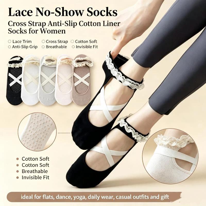 1Pairs Cute Lacework Pilates S - Pilates & Yoga Unleashed International Academy recension och pris