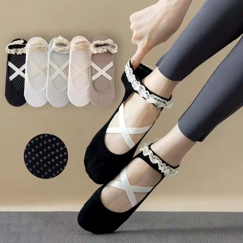 1Pairs Cute Lacework Pilates S - Pilates & Yoga Unleashed International Academy recension och pris