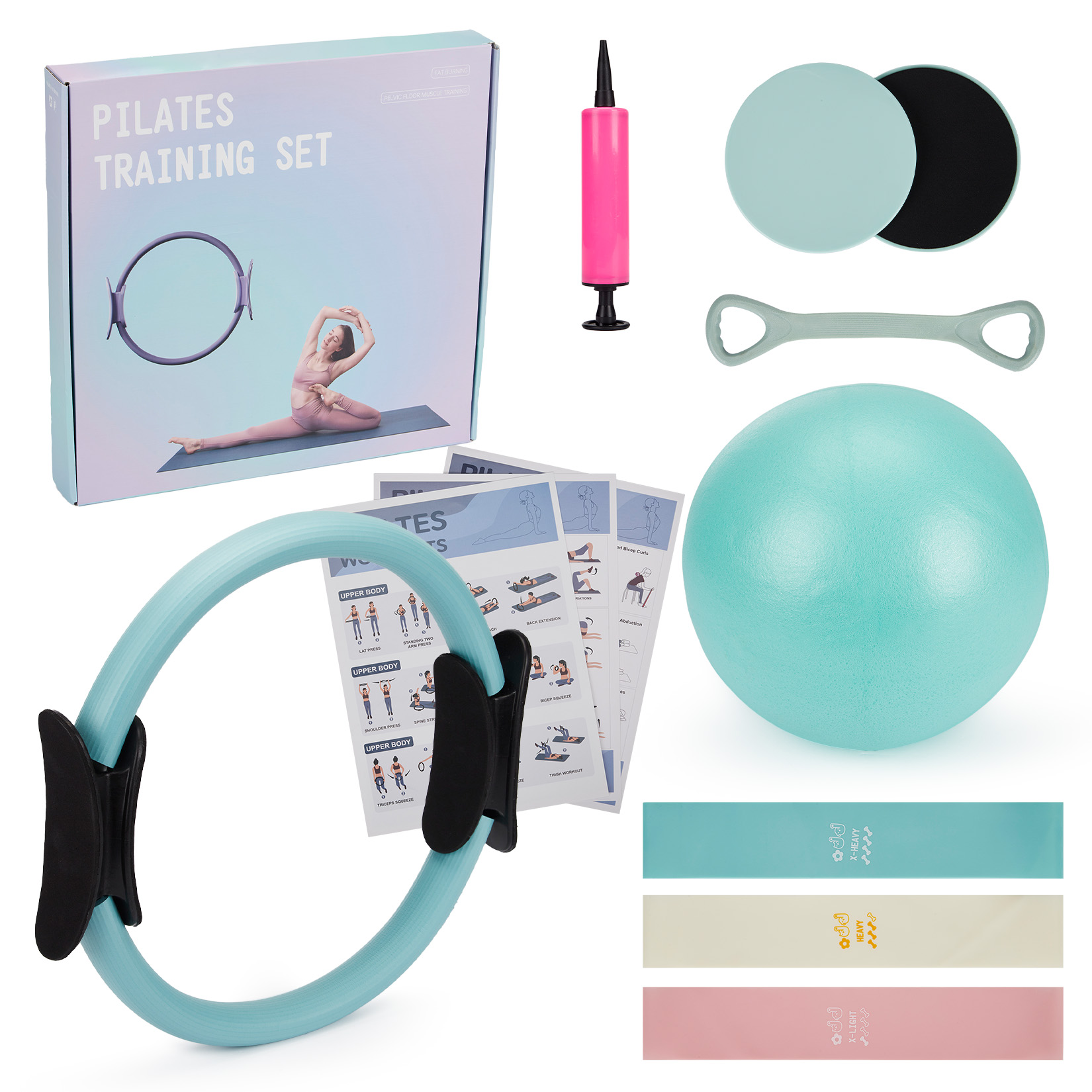 Pilates Training Set, 6-in-1 P - Pilates Ball Mini recension och pris