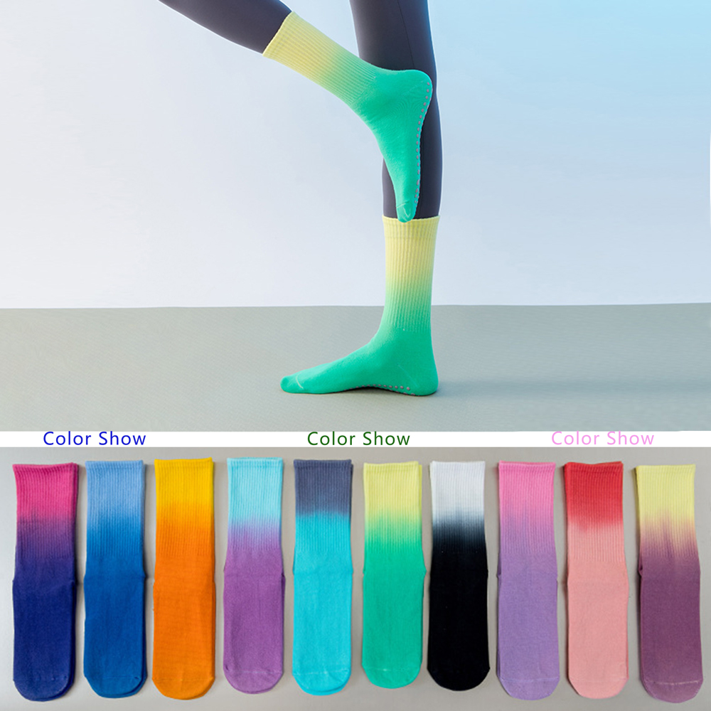 Colourful Women Sports Socks C - Pilates Yoga Hose recension och pris