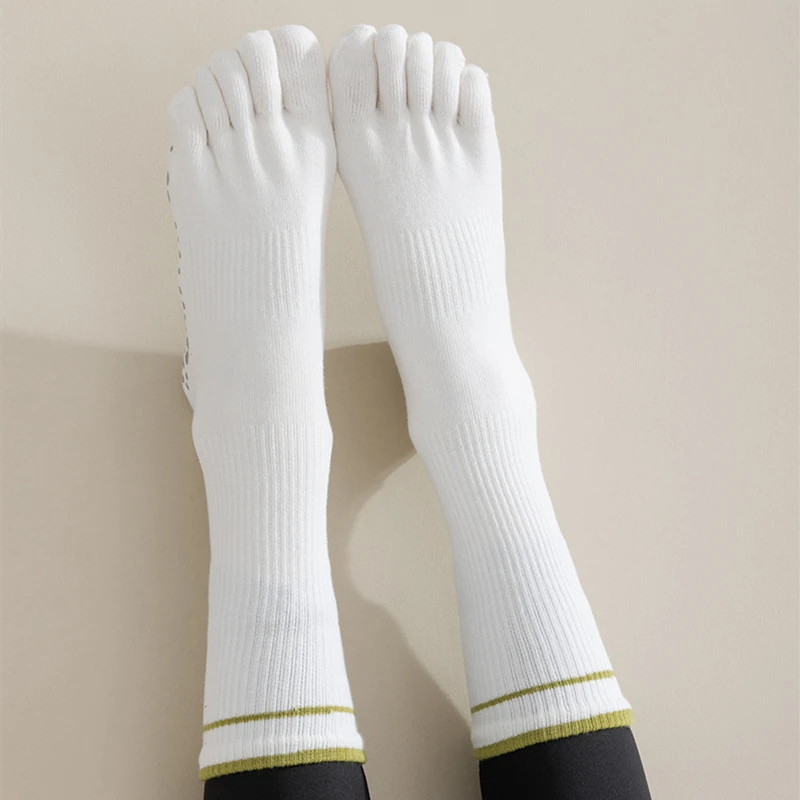 1 Pairs New Five Toe Silicone  - Pilates Yoga Hose recension och pris